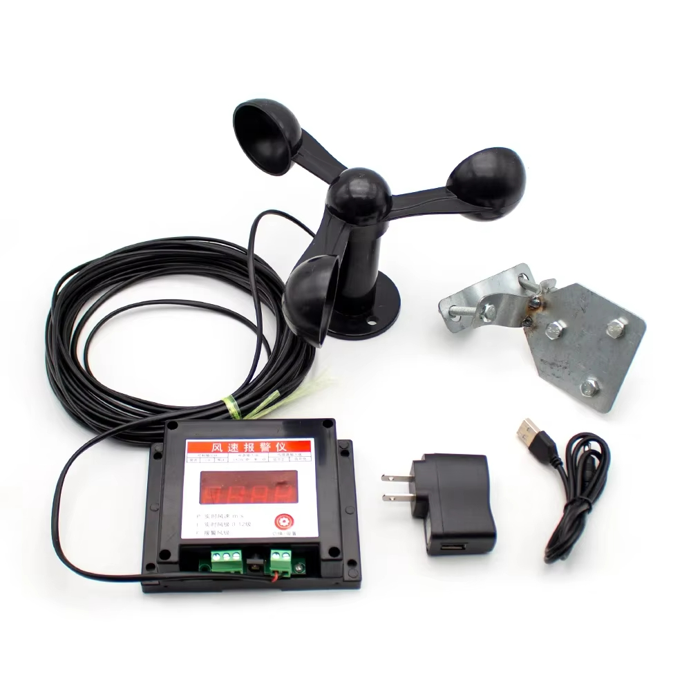Anemometer Wind Speed - Tower Crane Wind Speed Sensor –