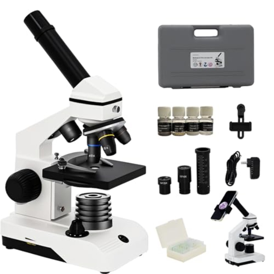 Microscope Compound 40X - M2 Dual Power Supply Compound Monocular