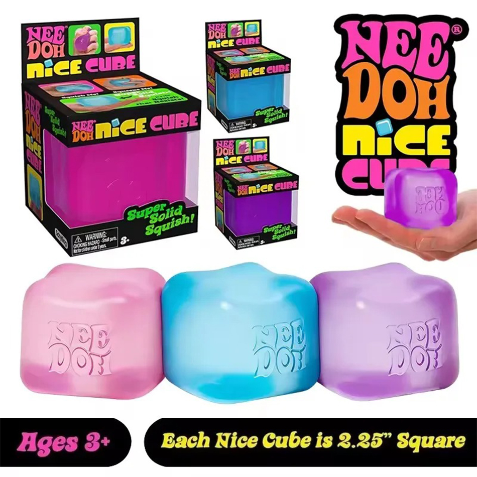 Crystal Growing Kit - Schylling NeeDoh Nice Cube Sensory Squeeze