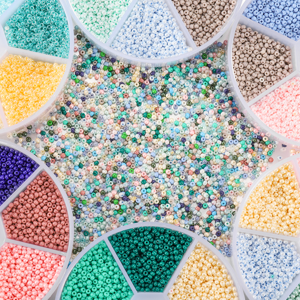 Crystal Growing Kit - 1800-4800Pcs/Box 2/3mm Glass Seed Beads Czech