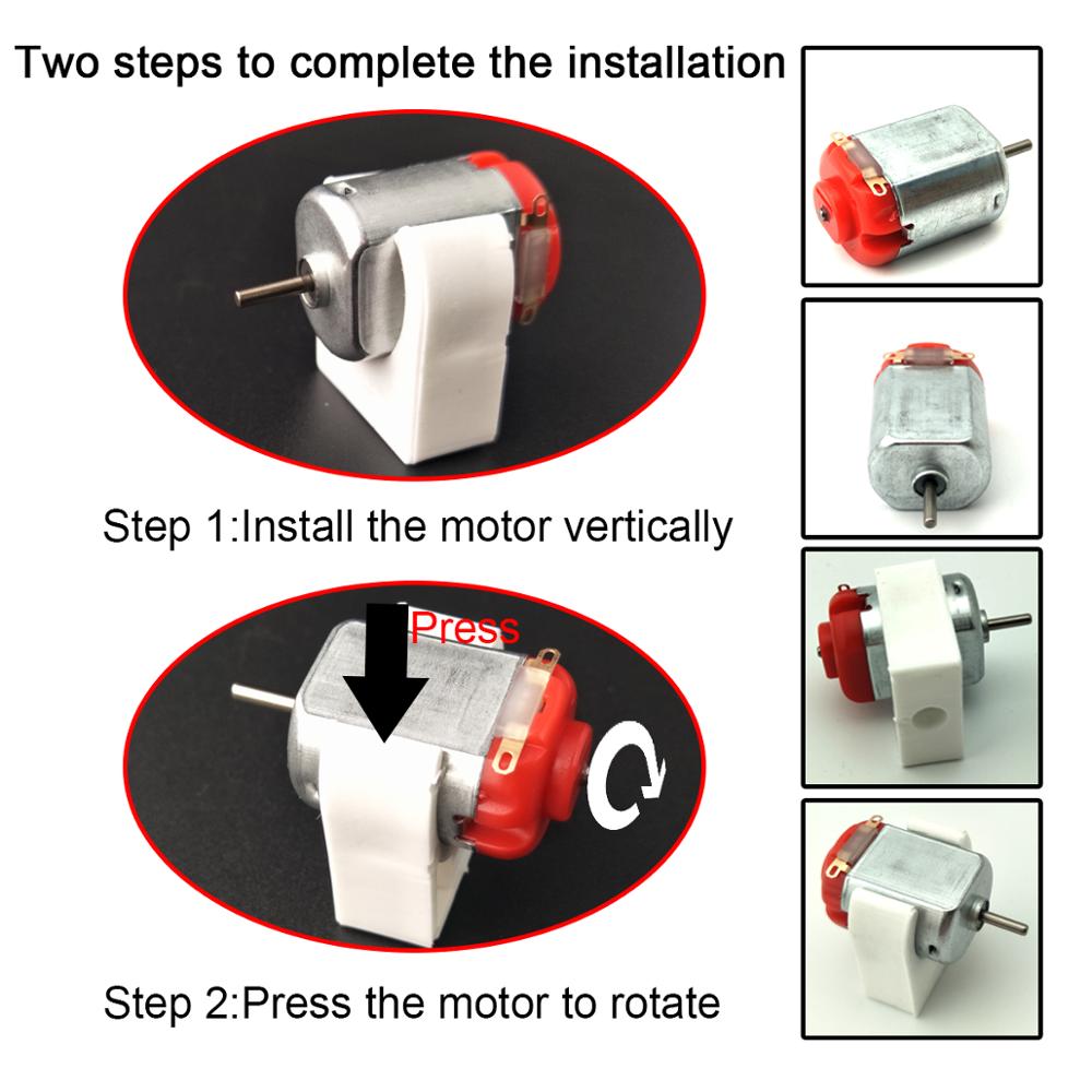 6 Set Motors Kit, Mini Electri - Hobby Is Science recension och pris