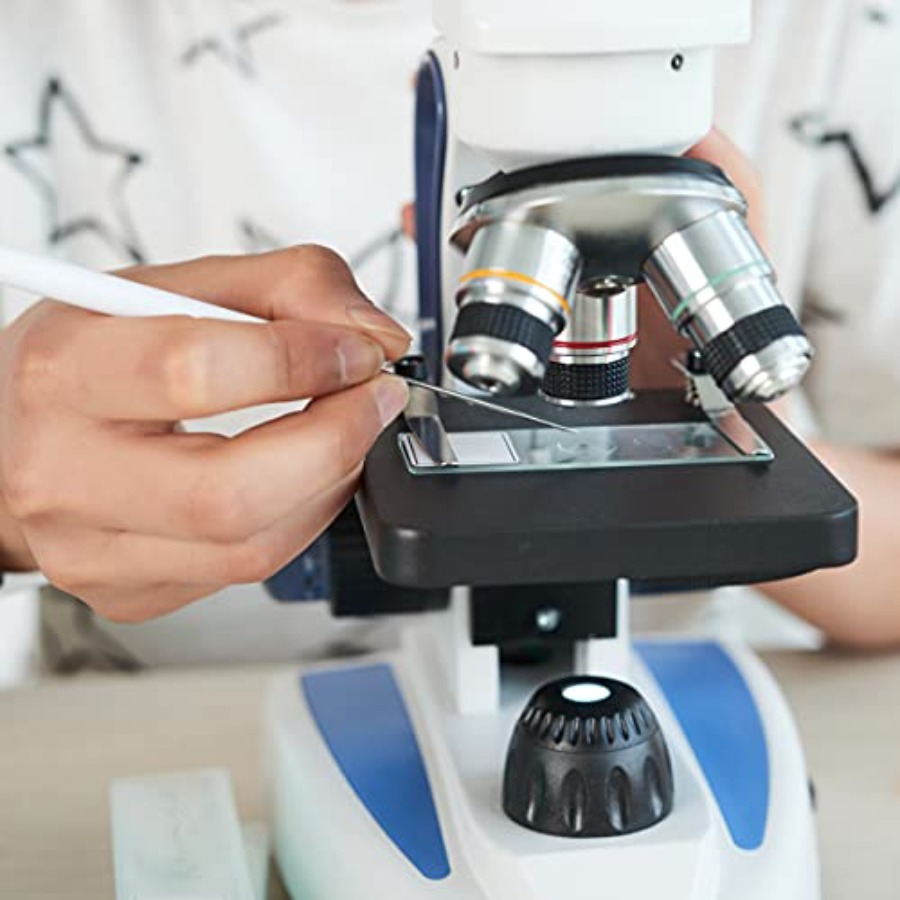 Cordless Compound Microscope w - Microscope Compound 40X recension och pris