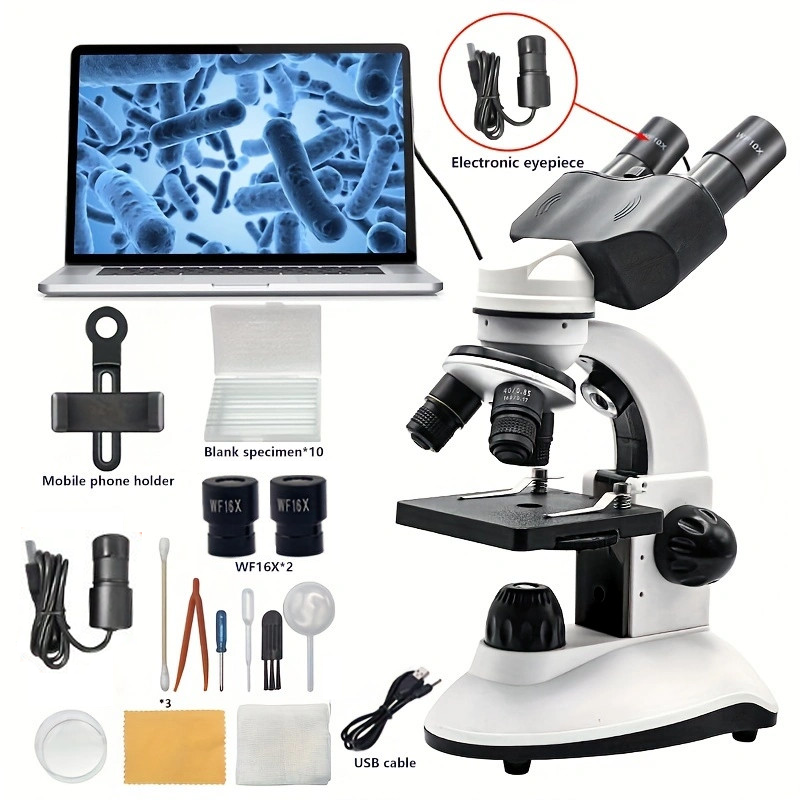 40X-1280X Compound Binocular M - Microscope Compound 40X recension och pris