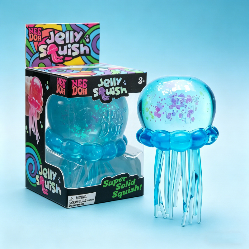 Needoh Glow Jellyfish Squishy  - Crystal Growing Kit recension och pris