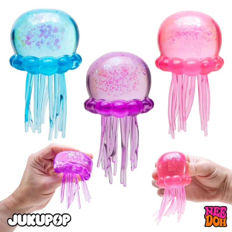 Needoh Glow Jellyfish Squishy  - Crystal Growing Kit recension och pris
