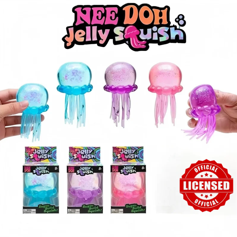 Needoh Glow Jellyfish Squishy  - Crystal Growing Kit recension och pris