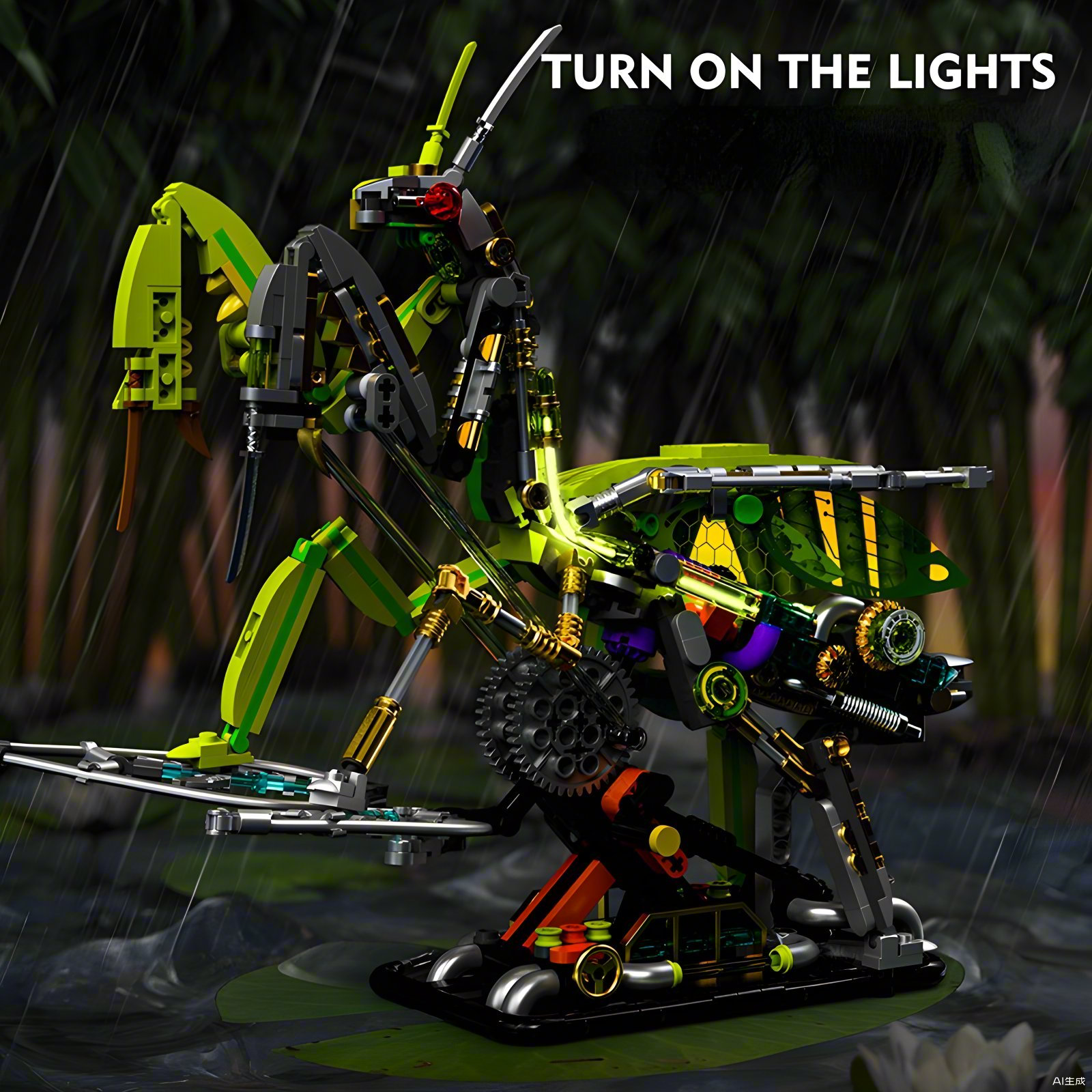 DIY Mantis building blocks sem - Science Diy Model recension och pris