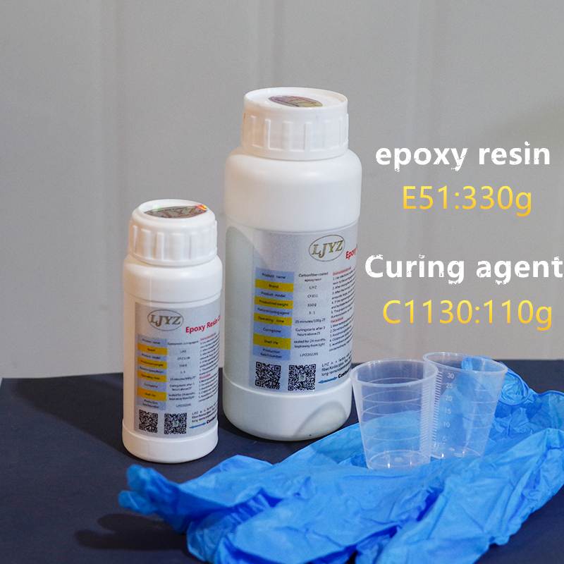 Carbon fiber resin epoxy E51 3 - Crystal Growing Kit recension och pris