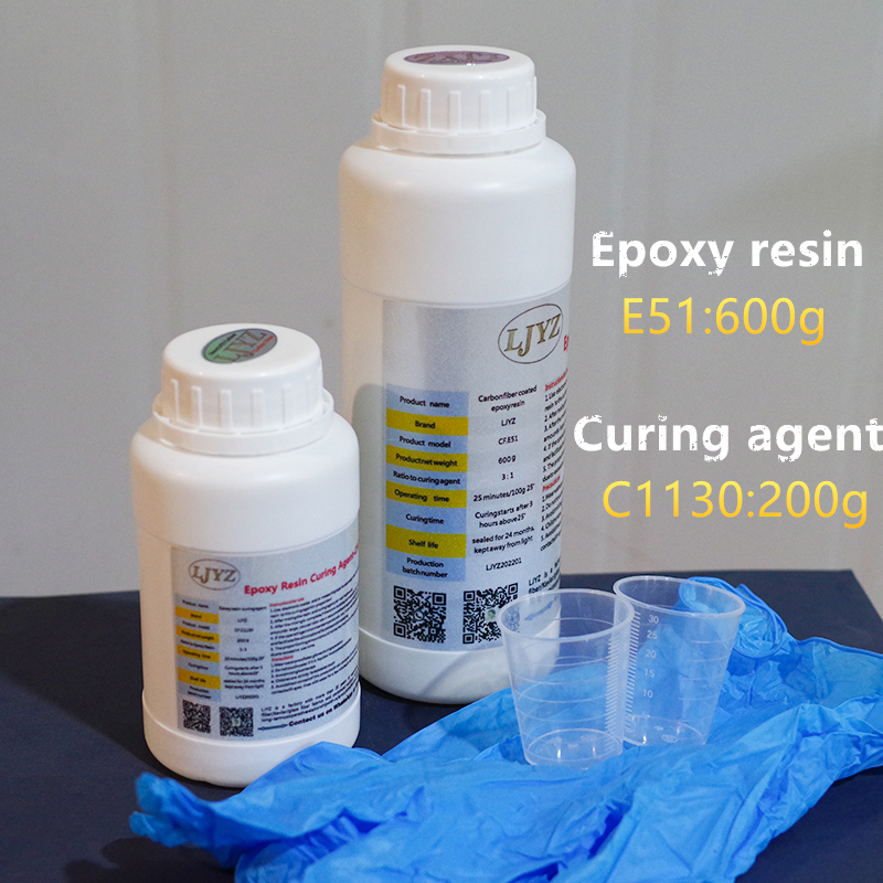 Carbon fiber resin epoxy E51 3 - Crystal Growing Kit recension och pris