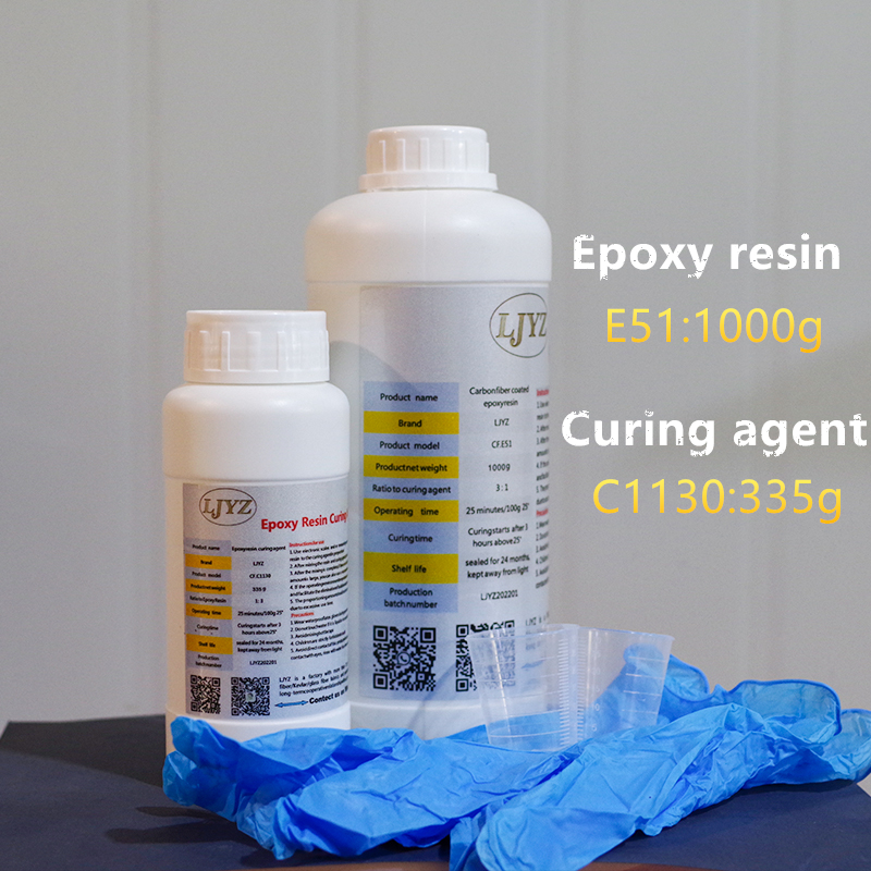Carbon fiber resin epoxy E51 3 - Crystal Growing Kit recension och pris