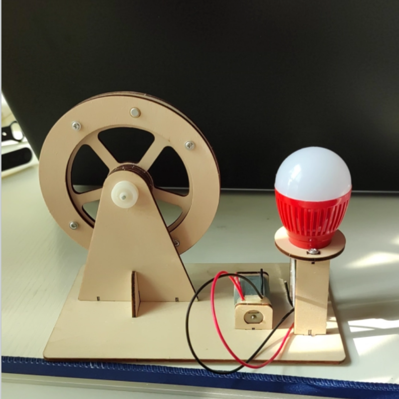 Mini DIY Hand Crank Generator  - Science Diy Model recension och pris