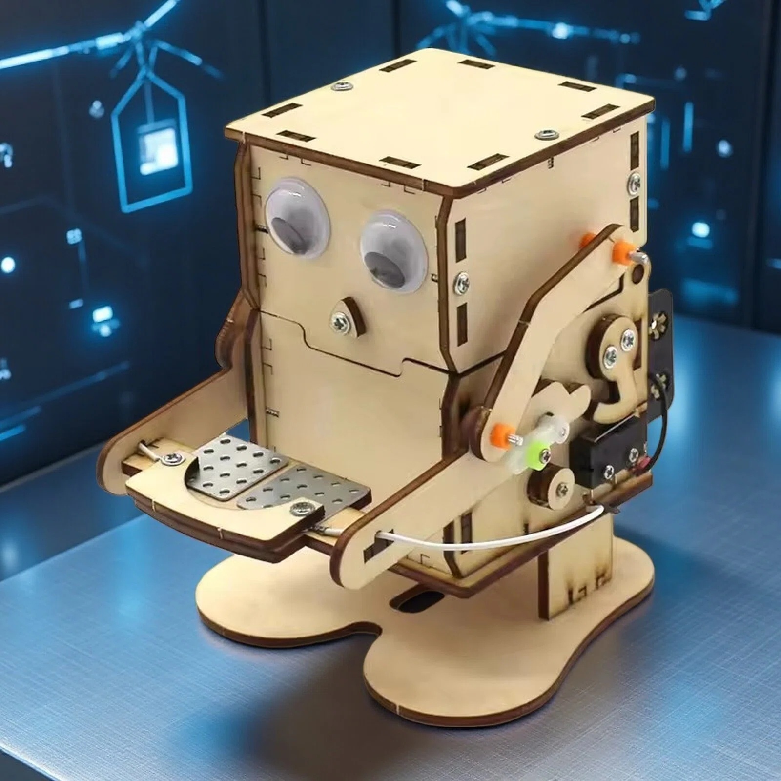 DIY Coin swallowing robot Coin - Science Robot recension och pris