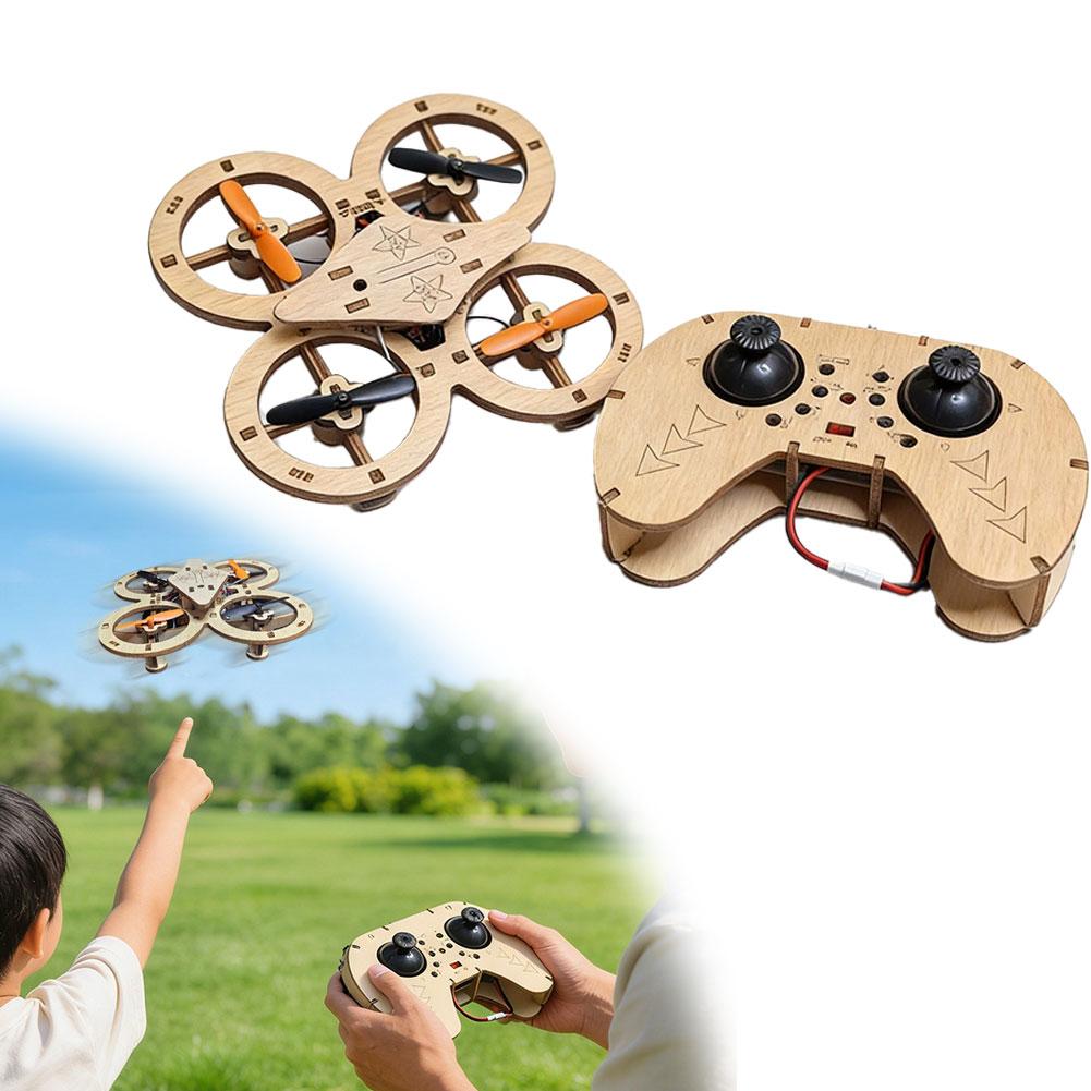DIY Wooden RC Drone Quadcopter - Science Diy Model recension och pris