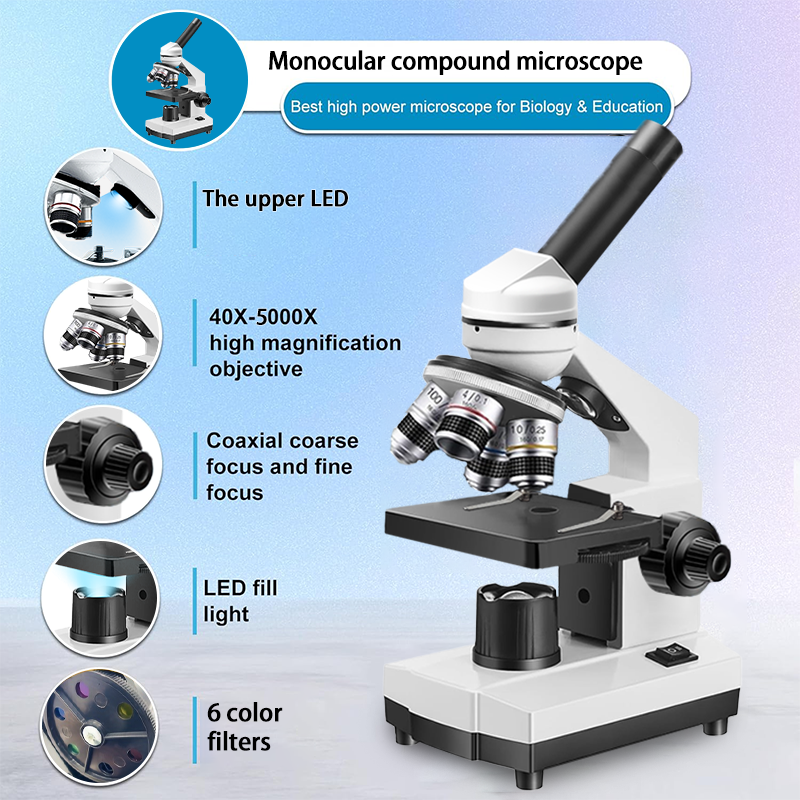 40X-5000X Compound Monocular M - Microscope Compound 40X recension och pris