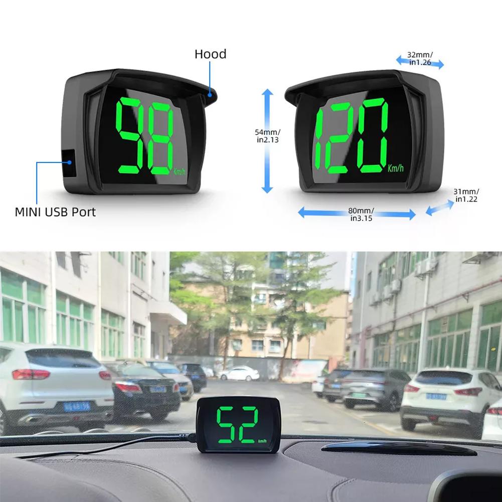 Car GPS Head Up Display Digita - Anemometer Wind Speed recension och pris