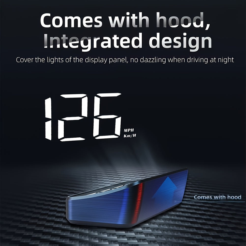 Universal Car Speedometer HUD  - Anemometer Wind Speed recension och pris