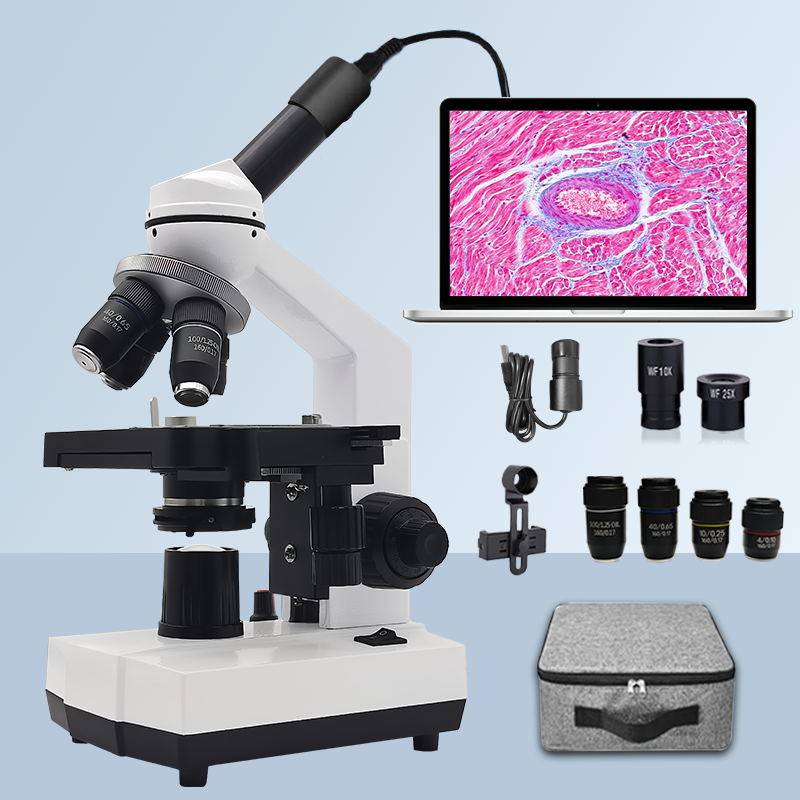 40X-2500X Professional Binocul - Microscope Compound 40X recension och pris