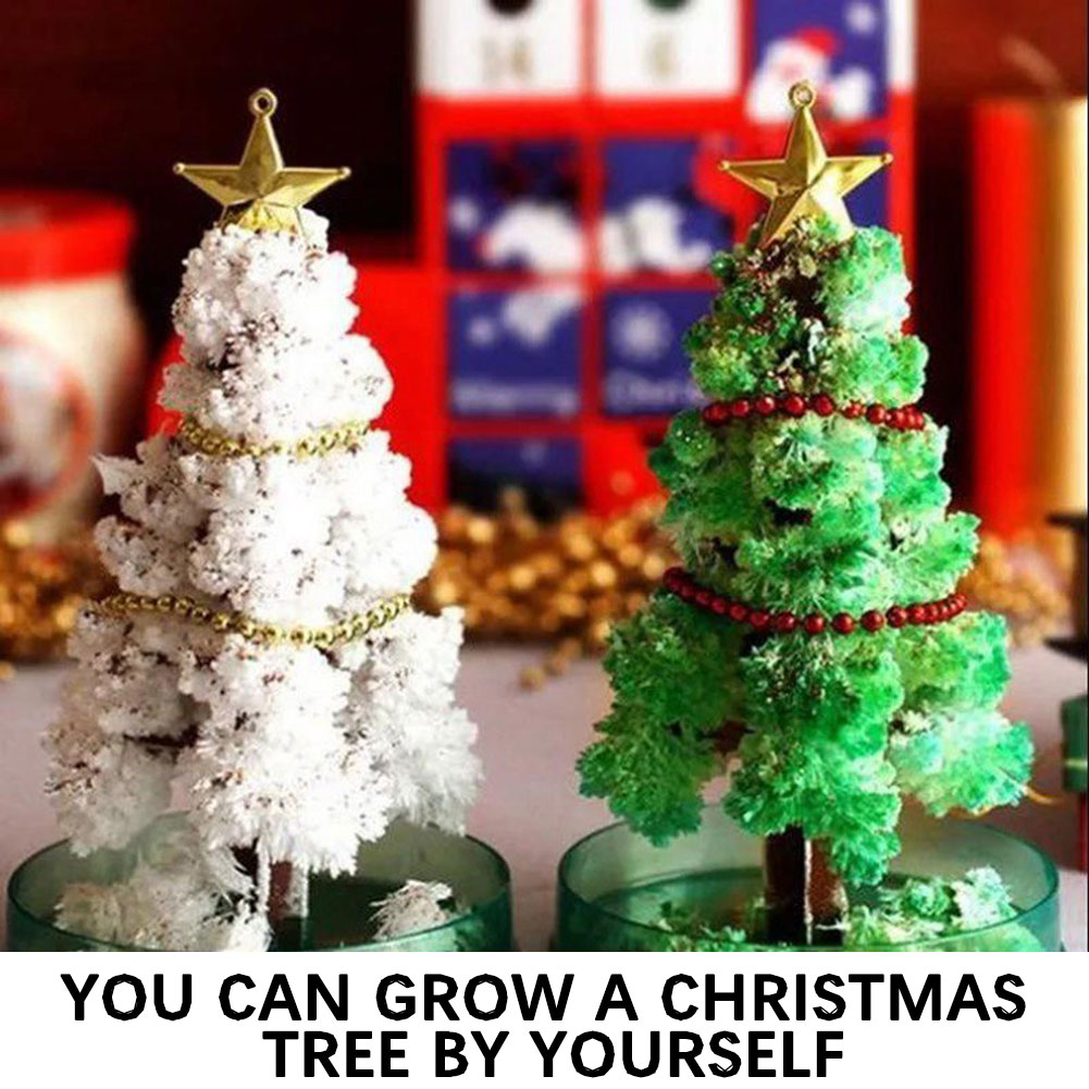 Magics Growing Xmas Tree Kit F - Crystal Growing Kit recension och pris
