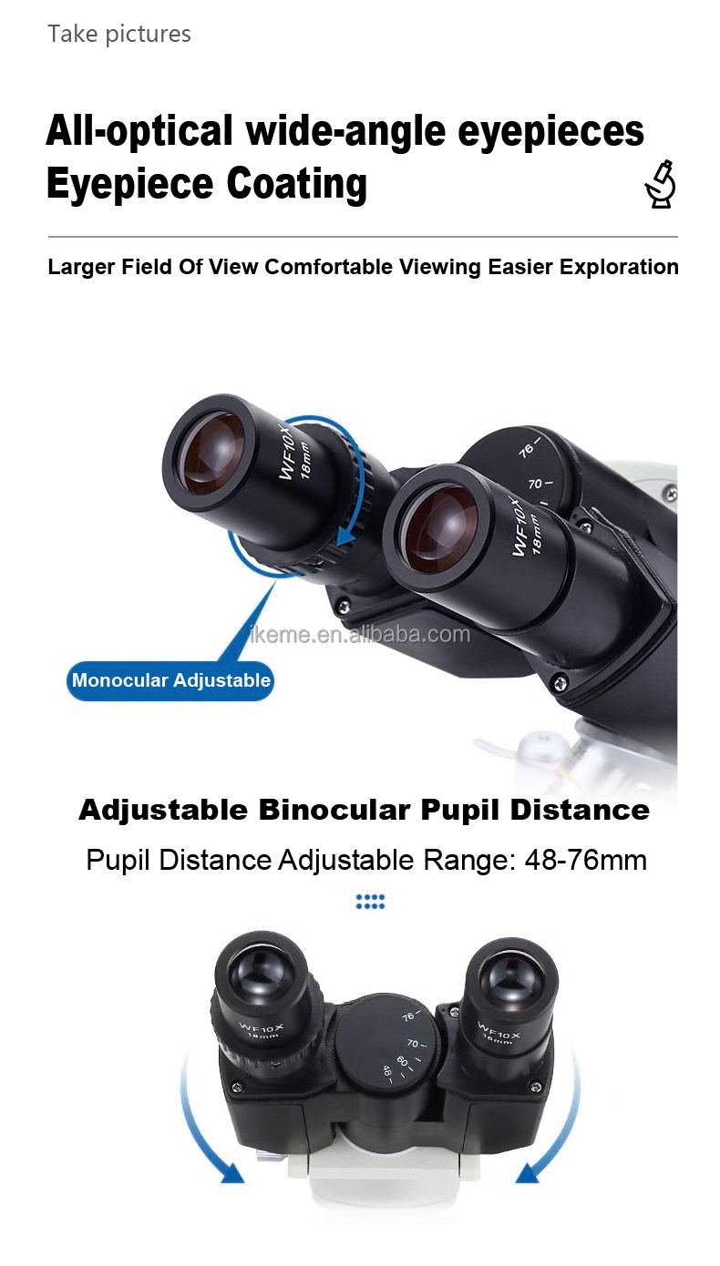 Professional binocular compoun - Microscope Compound 40X recension och pris