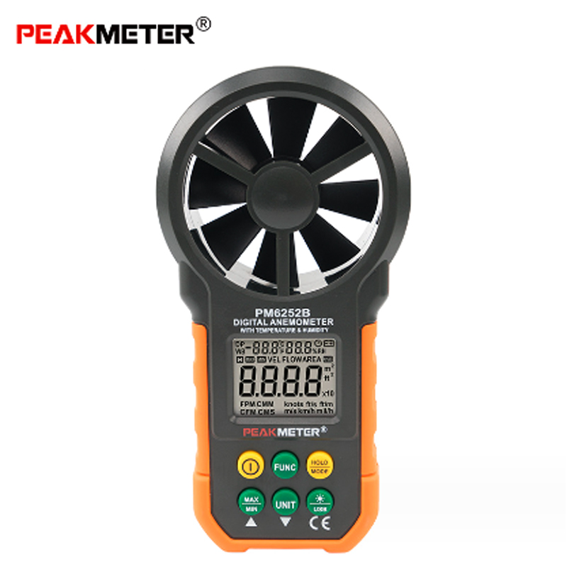PEAKMETER PM6252A/PM6252B Digi - Anemometer Wind Speed recension och pris