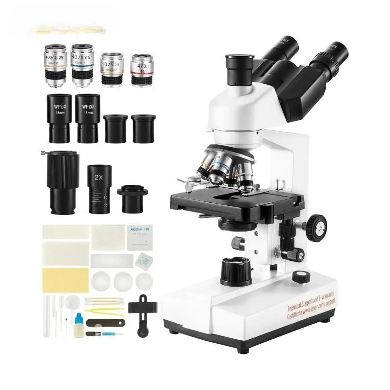 VEVOR Compound Trinocular Micr - Microscope Compound 40X recension och pris