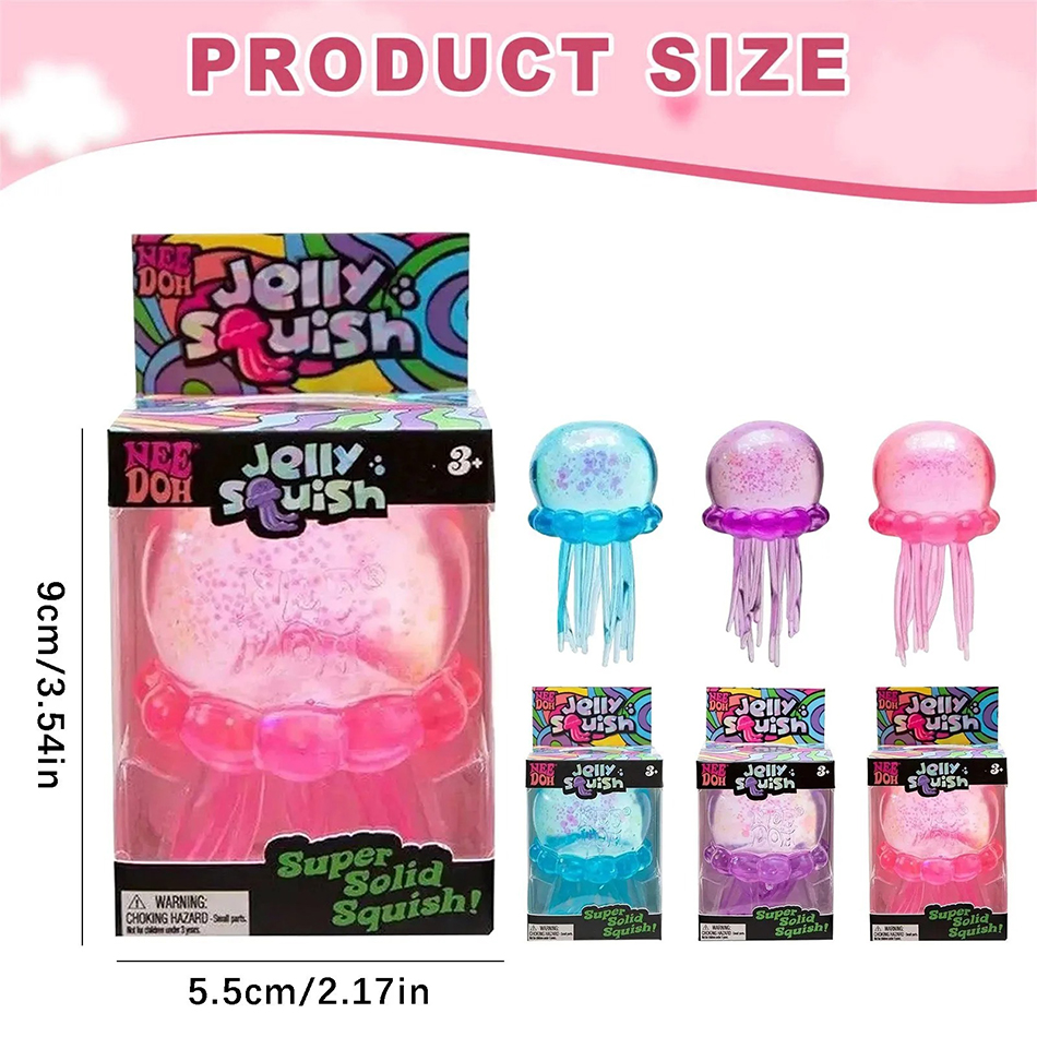 Needoh Fuzz Ball Jellyfish Squ - Crystal Growing Kit recension och pris
