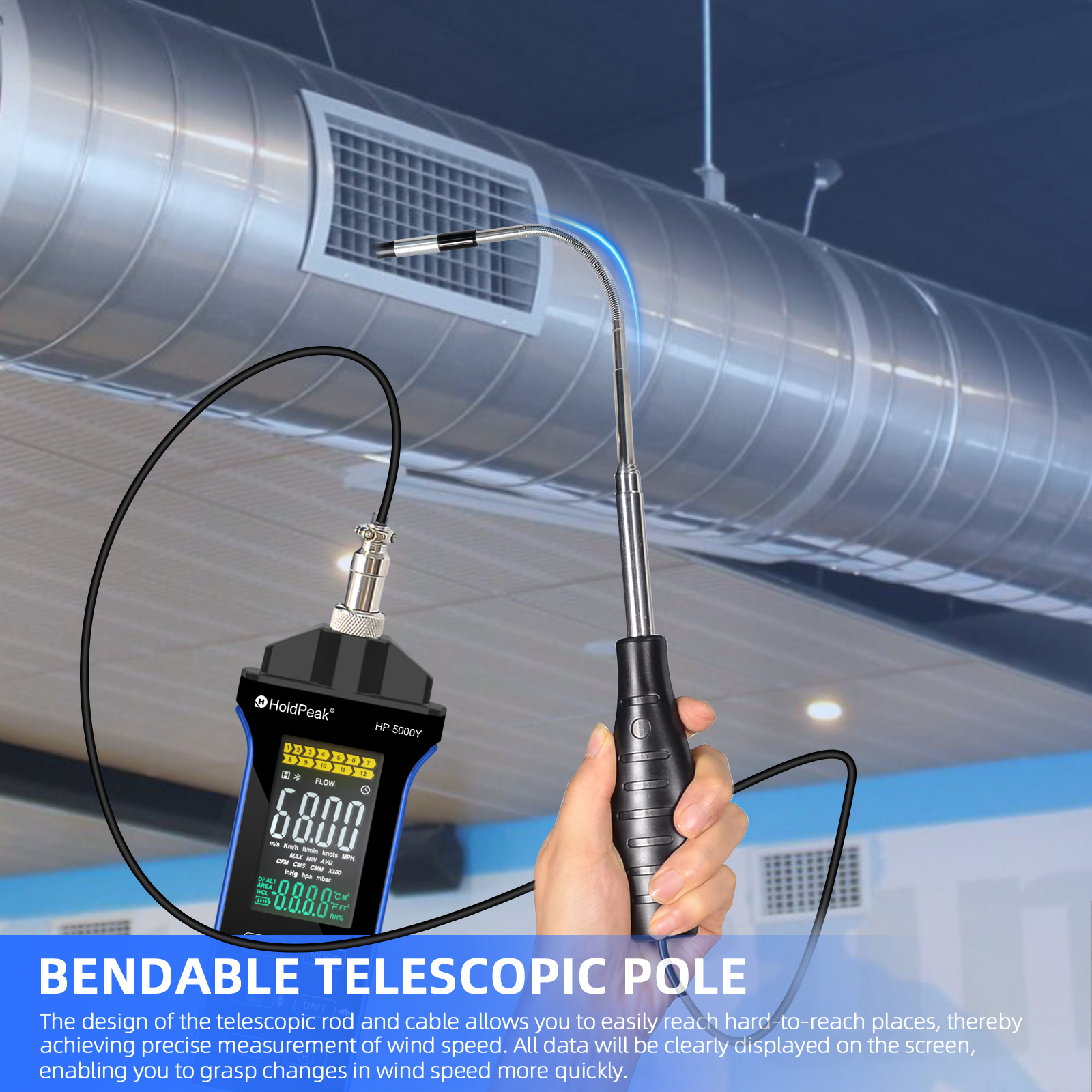 Anemometer Hot Wire Wind Speed - Anemometer Wind Speed recension och pris