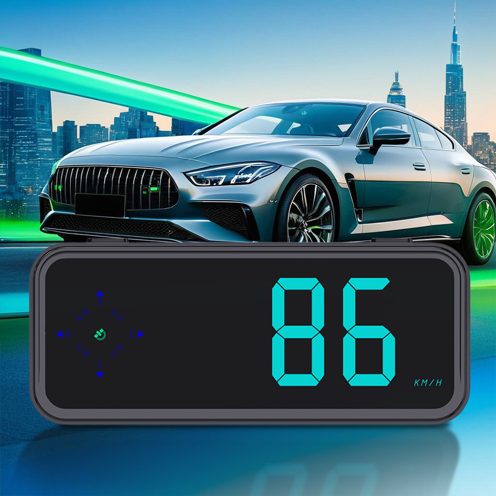 GPS Digital Speedometer Car He - Anemometer Wind Speed recension och pris